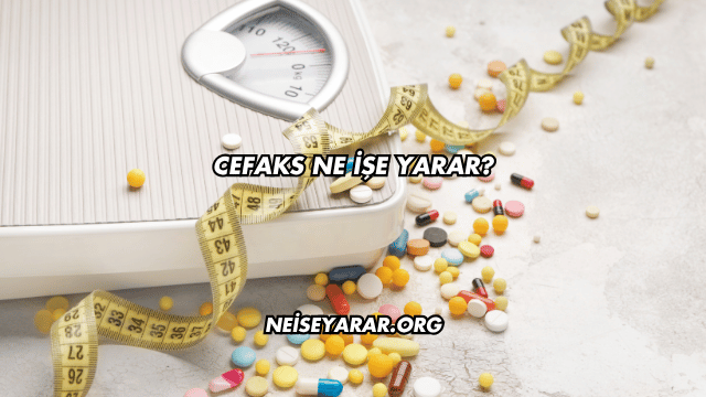 Cefaks Ne İşe Yarar?