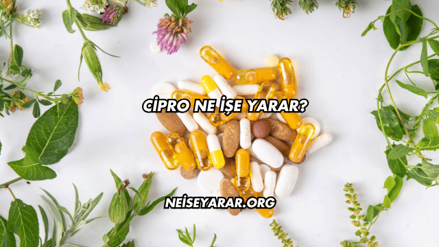 Cipro Ne İşe Yarar?