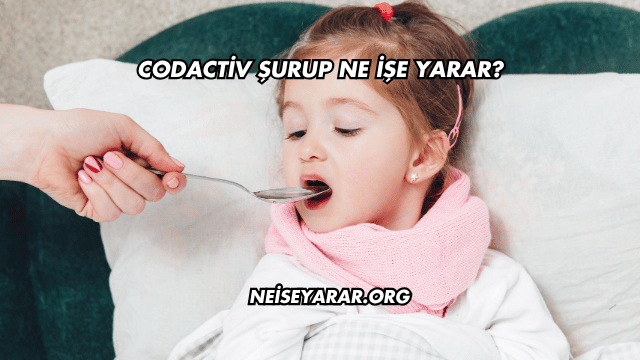 Codactiv Şurup Ne İşe Yarar?