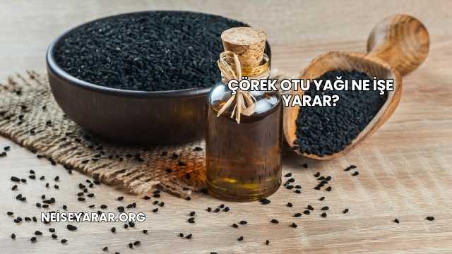 Çörek Otu Yağı Ne İşe Yarar?