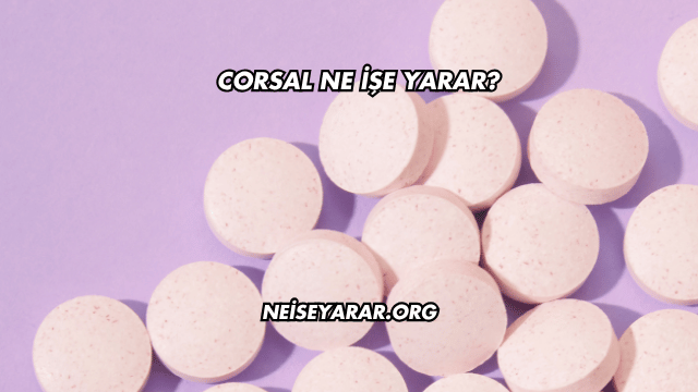 Corsal Ne İşe Yarar?