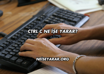 Ctrl C Ne İşe Yarar?