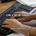 Ctrl C Ne İşe Yarar?