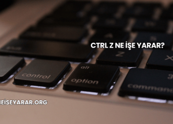 Ctrl Z Ne İşe Yarar?