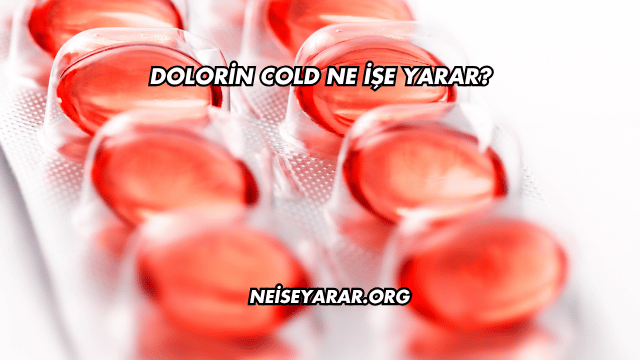 Dolorin Cold Ne İşe Yarar?