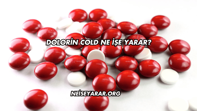 Dolorin Cold Ne İşe Yarar?