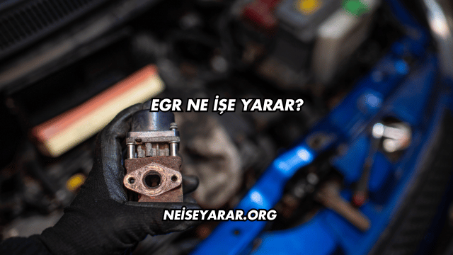 EGR Ne İşe Yarar?