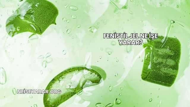 Fenistil Jel Ne İşe Yarar?