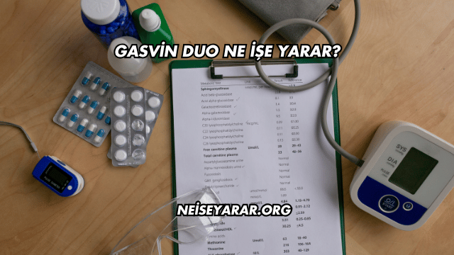Gasvin Duo Ne İşe Yarar?