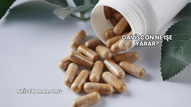 Gaviscon Ne İşe Yarar?