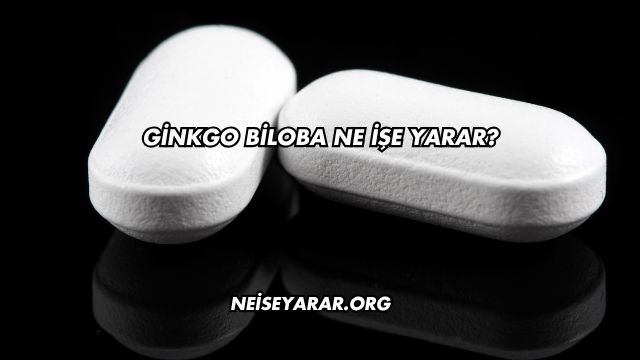 Ginkgo Biloba Ne İşe Yarar?