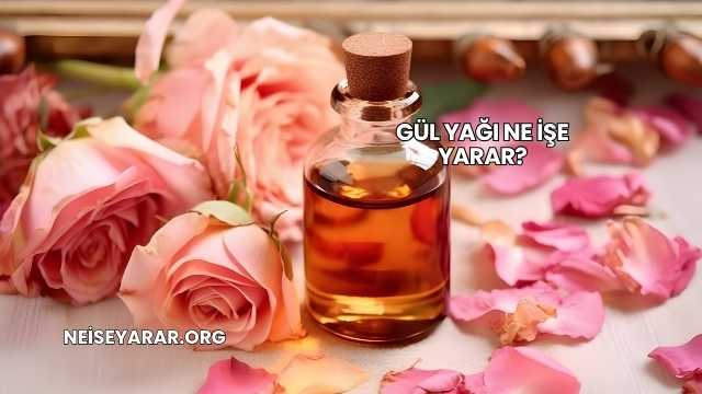 Gül Yağı Ne İşe Yarar?