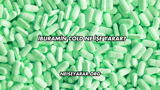 İburamin Cold Ne İşe Yarar?