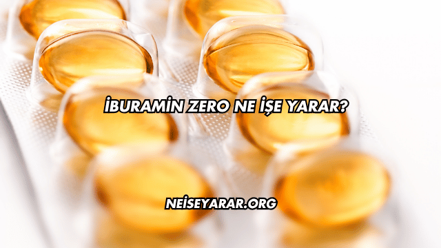 İburamin Zero Ne İşe Yarar?