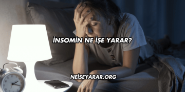 İnsomin Ne İşe Yarar?