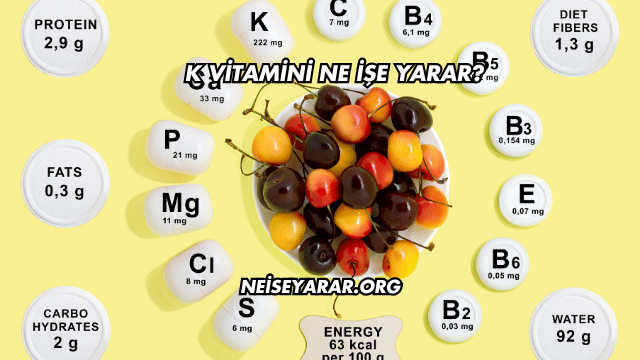 K Vitamini Ne İşe Yarar?