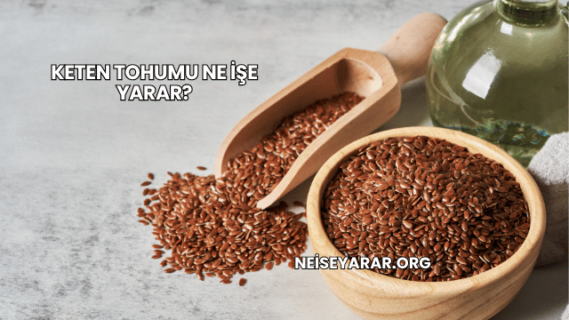 Keten Tohumu Ne İşe Yarar?