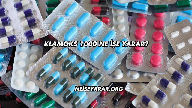 Klamoks 1000 Ne İşe Yarar?