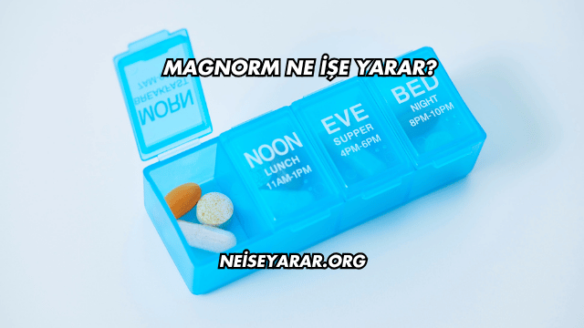 Magnorm Ne İşe Yarar?