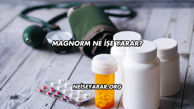 Magnorm Ne İşe Yarar?