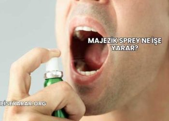 Majezik Sprey Ne İşe Yarar?