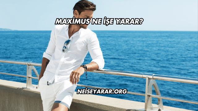 Maximus Ne İşe Yarar?
