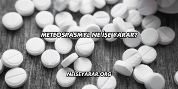 Meteospasmyl Ne İşe Yarar?
