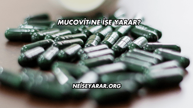 Mucovit Ne İşe Yarar