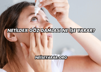Netildex Göz Damlası Ne İşe Yarar?