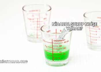 Nidazol Şurup Ne İşe Yarar?
