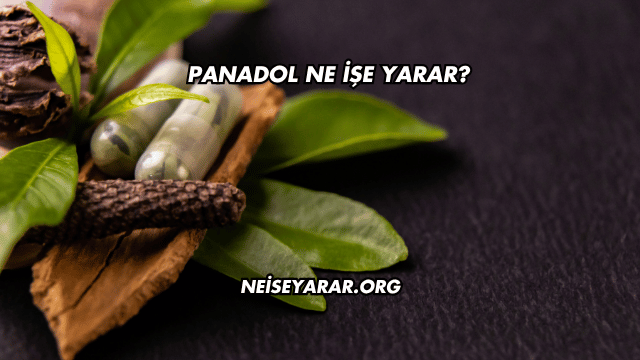 Panadol Ne İşe Yarar?