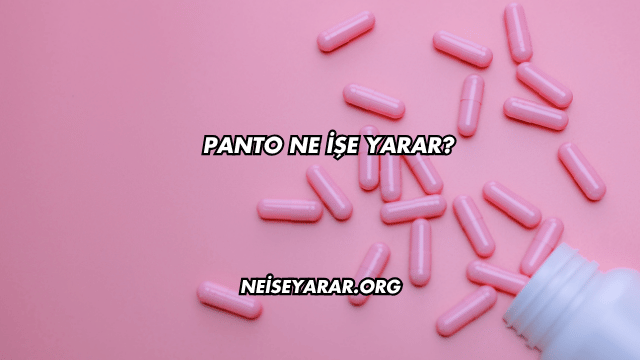 Panto Ne İşe Yarar?
