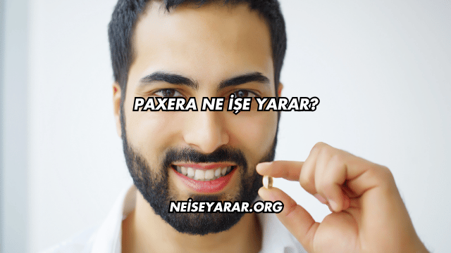 Paxera Ne İşe Yarar?