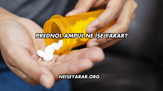 Prednol Ampul Ne İşe Yarar?