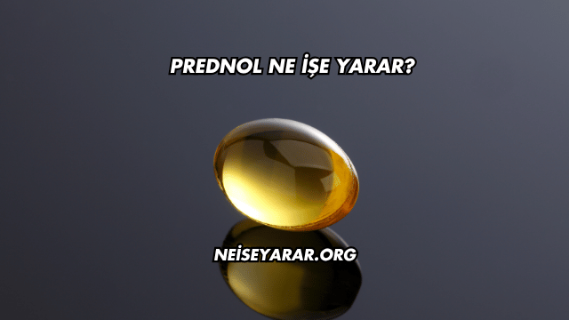 Prednol Ne İşe Yarar?