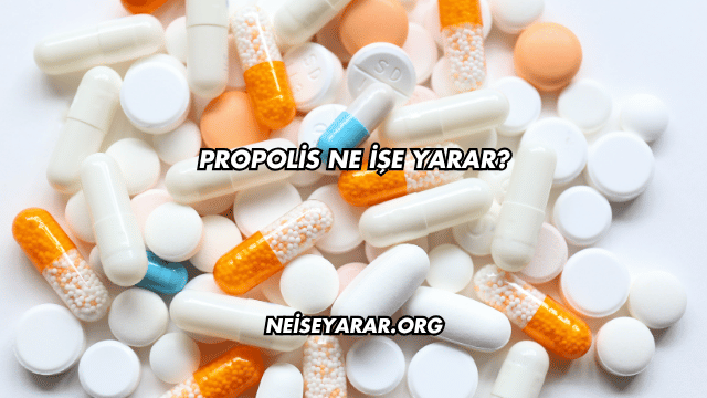 Propolis Ne İşe Yarar?