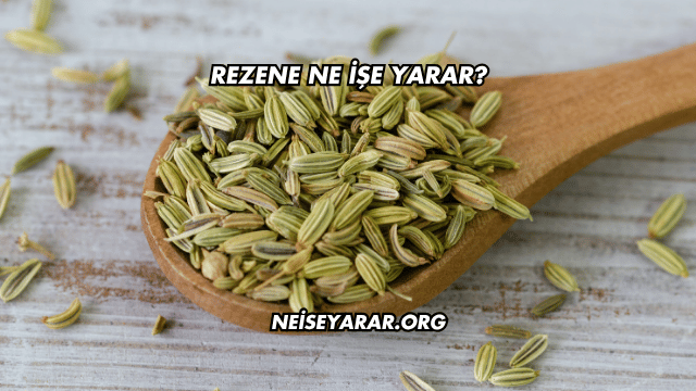 Rezene Ne İşe Yarar?