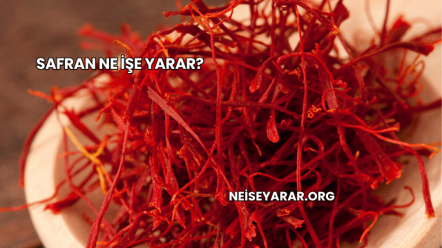 Safran Ne İşe Yarar?