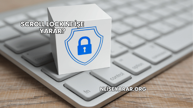 Scroll Lock Ne İşe Yarar?