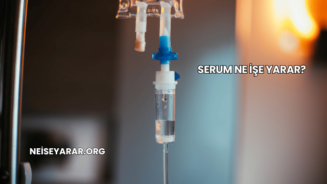 Serum Ne İşe Yarar?