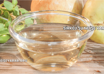 Sirkeli Su Ne İşe Yarar?