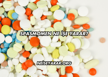 Spasmomen Ne İşe Yarar?