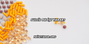 Sulcid Ne İşe Yarar?