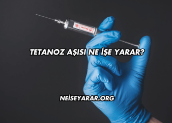Tetanoz Aşısı Ne İşe Yarar?