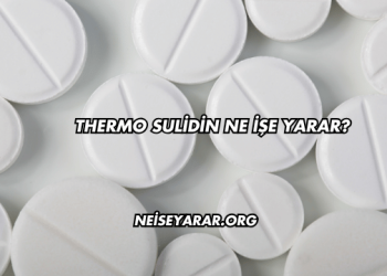 Thermo Sulidin Ne İşe Yarar?