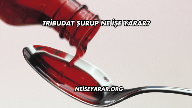 Tribudat Şurup Ne İşe Yarar?