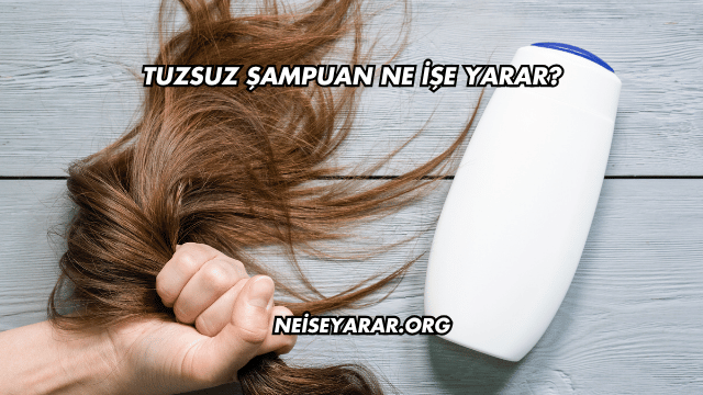 Tuzsuz Şampuan Ne İşe Yarar?