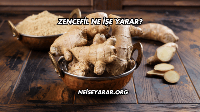 Zencefil Ne İşe Yarar?