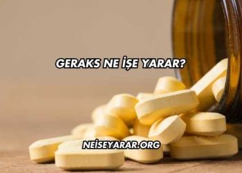 Geraks Ne İşe Yarar?